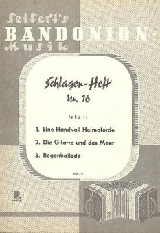 Bandoneon-Schlager Heft 16 