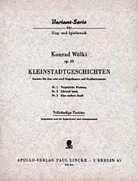 Kleinstadtgeschichten op. 43 