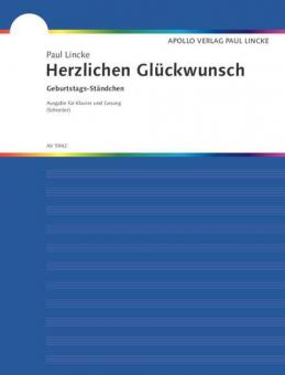 Herzlichen Glückwunsch 