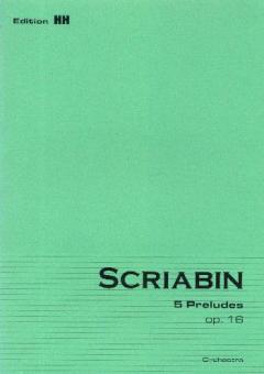 Five Preludes op. 16 