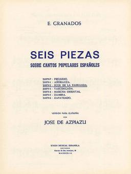 Granados Ecos De La Parranda No.2 