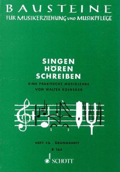 Singen - Hören - Schreiben Heft 4b - Schülerheft 