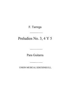 Preludios Nos. 3, 4 & 5 