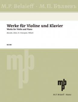 Werke für Violine und Klavier Standard