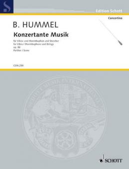 Konzertante Musik op. 86 Standard