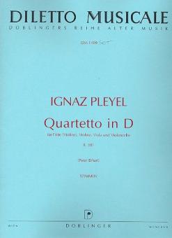 Quartetto in D B. 381 