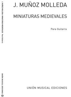Munoz Molleda Miniaturas Medievales (Azpiazu) Guitar 