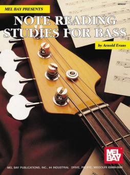 Note Reading Studies for Bass 