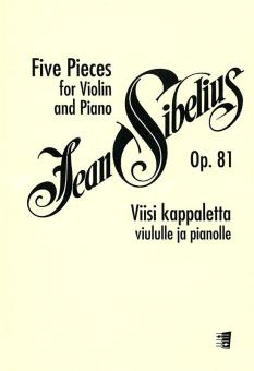 Fünf Stücke op. 81 