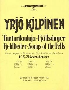 Fjeldlieder op. 52 Band 1 