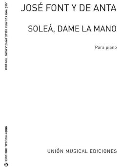 Font Y De Anta Solea Dame La Mano Piano 