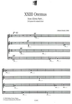 Gloria patri Nr. 23 op. 17 