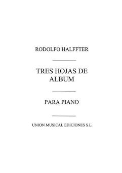 Tres Hojas de Album op. 22 