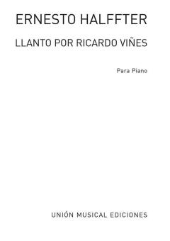Llanto Por Ricardo Vines De La Suite Lirica 