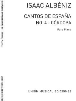 Cordoba No.4 de Cantos de Espana op. 232 