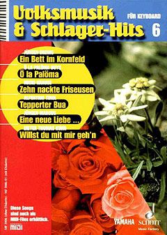 Volksmusik & Schlager-Hits 6 (mit Midi-Diskette) 