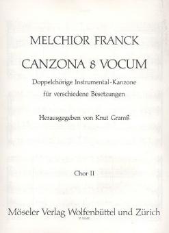 Canzona 8 vocum 