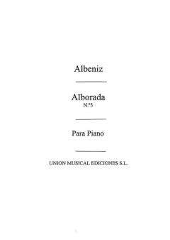 Alborada No.3 from Recuerdos de Viaje op. 71 