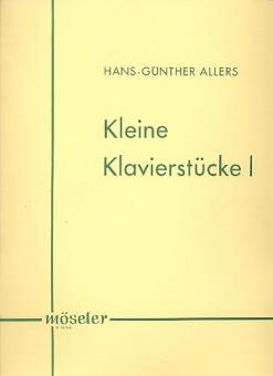 Kleine Klavierstücke Heft 1 