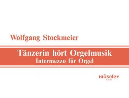 Tänzerin hört Orgelmusik in einer gotischen Kathedrale Wk 286 