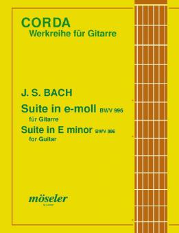 Suite e-Moll BWV 996 