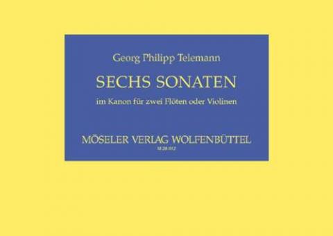 6 Sonaten im Kanon op. 5 TWV 40:118-123 