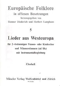 Lieder aus Westeuropa 