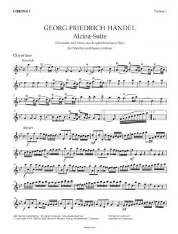 Alcina-Suite HWV 49 Standard