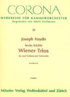 Sechs leichte Wiener Trios 