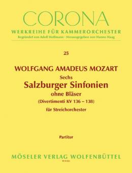 Drei Salzburger Sinfonien KV 136-138 