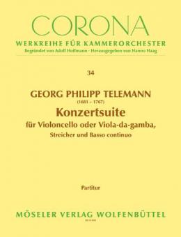 Konzertsuite D-Dur TWV 55:D6 