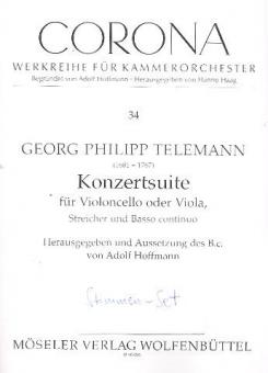 Konzertsuite D-Dur TWV 55:D6 