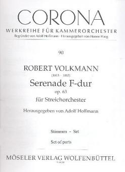 Serenade F-Dur op. 63 