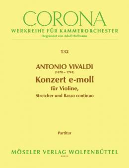 Konzert e-Moll P 109 