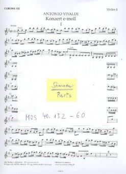 Konzert e-Moll P 109 