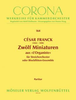 12 Miniaturen aus 'L'Organiste' 