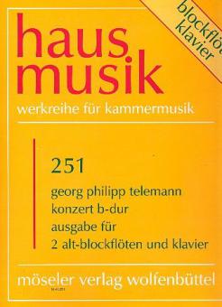 Konzert B-Dur TWV 52:B1 Standard