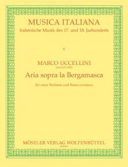 Aria sopra 'La Bergamasca' 