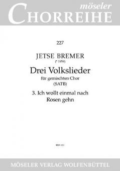 Drei Volkslieder Nr. 3 Standard