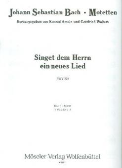 Singet dem Herrn ein neues Lied BWV 225 