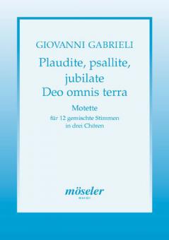 Plaudite, psallite, jubilate Deo omnis terra 