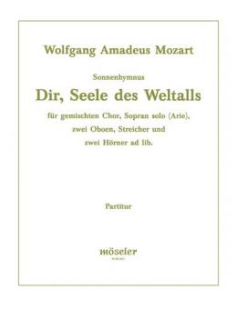 Dir, Seele des Weltalls KV 468a 