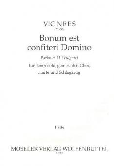 Bonum est confiteri Domino 