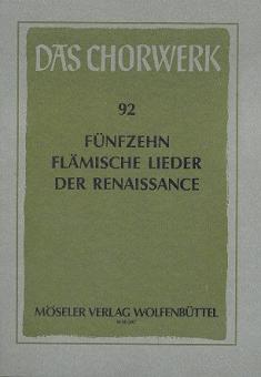 Flämische Lieder der Renaissance 