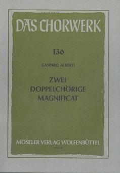 2 doppelchörige Magnificat 