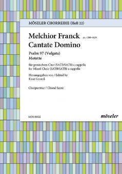 Cantate Domino canticum novum Standard