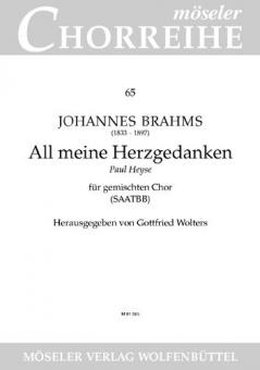 All meine Herzgedanken op. 62,5 Standard