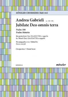 Jubilate Deo omnis terra Standard