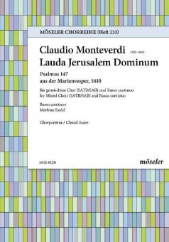 Lauda Jerusalem Dominum SV 206:10 Standard