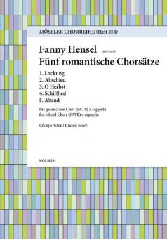 Fünf romantische Chorsätze Standard